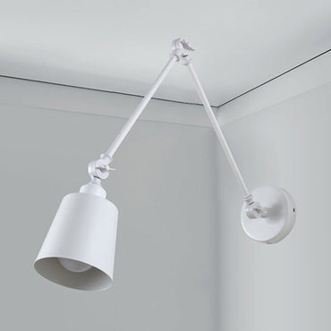 Léonie 2-Joint Swing Arm Wall Reading Light – Nordic Adjustable Sconce