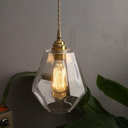 Mathilde Contemporary Pear-Shaped Glass Pendant Light