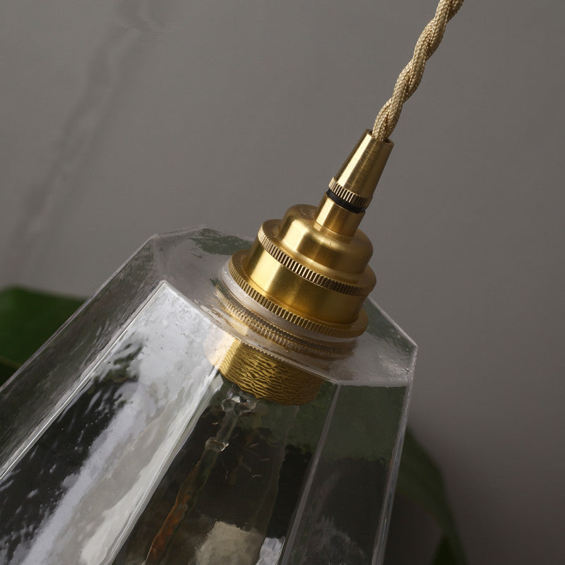 Mathilde Contemporary Pear-Shaped Glass Pendant Light