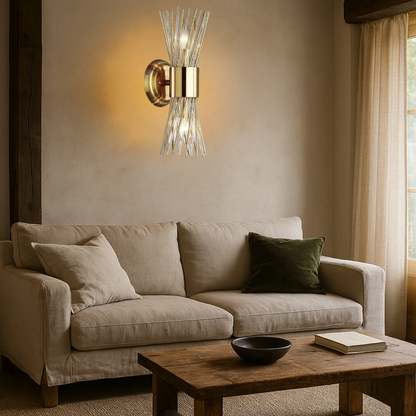 Applique murale Lucille en verre