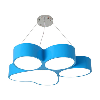 Lustre acrylique LED Fleur Dog Claw