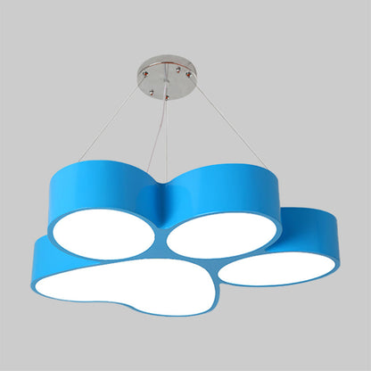 Lustre acrylique LED Fleur Dog Claw