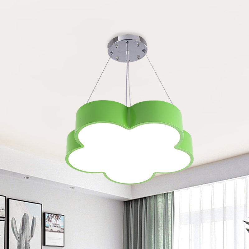 Émilie Flower Acrylic LED Kids Pendant Light