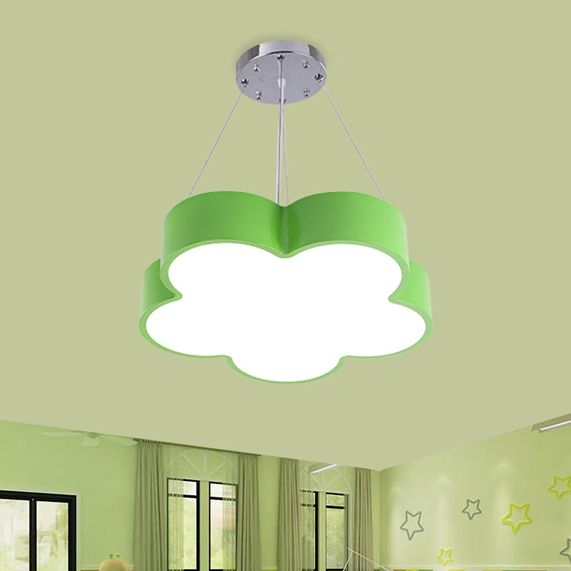 Émilie Flower Acrylic LED Kids Pendant Light