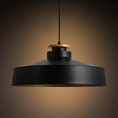 Aurélie Vintage Pot Lid Pendant Light
