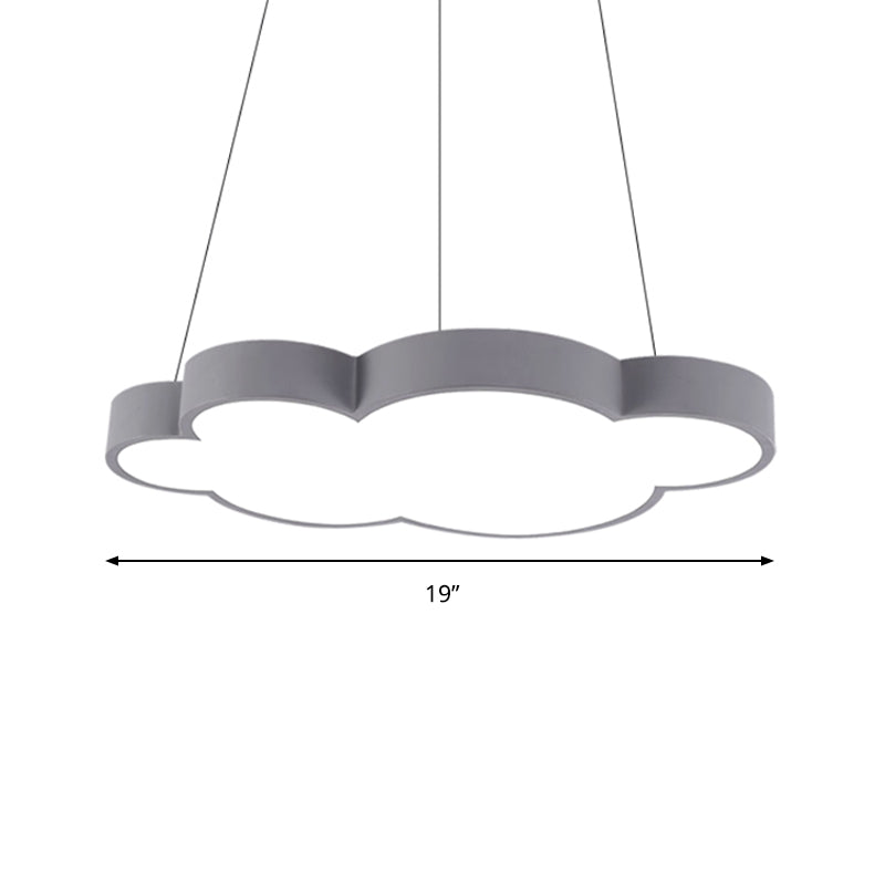 Plafonnier LED Isabelle Nuage Flottant pour Enfants, Style Nordique