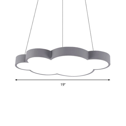 Plafonnier LED Isabelle Nuage Flottant pour Enfants, Style Nordique