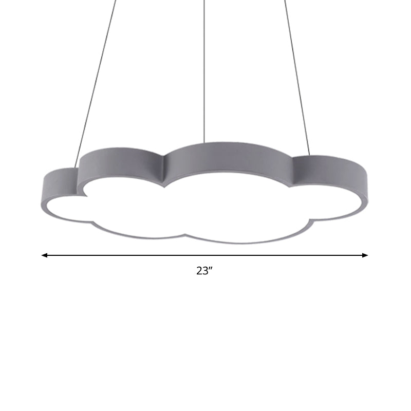 Plafonnier LED Isabelle Nuage Flottant pour Enfants, Style Nordique