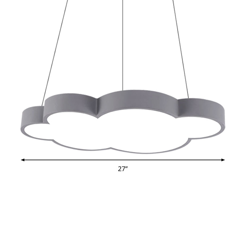 Plafonnier LED Isabelle Nuage Flottant pour Enfants, Style Nordique