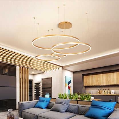 Lustre LED Colette Metal Bubble Ring