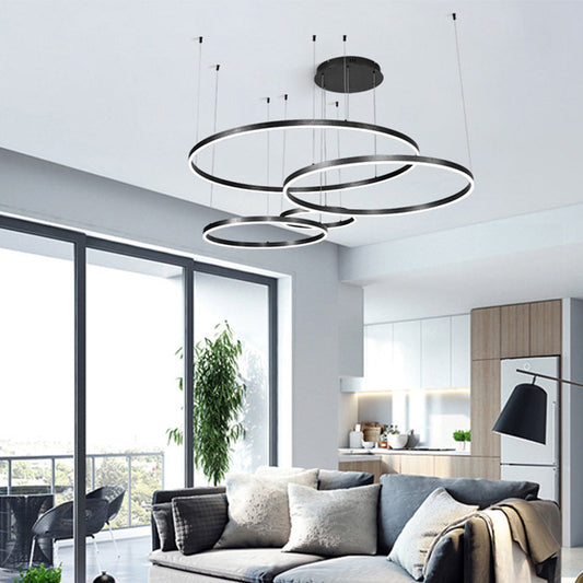 Lustre LED Colette Metal Bubble Ring