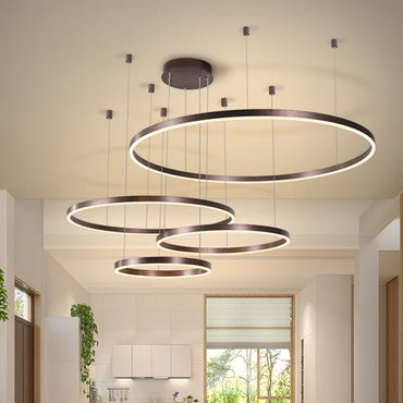 Lustre LED Colette Metal Bubble Ring