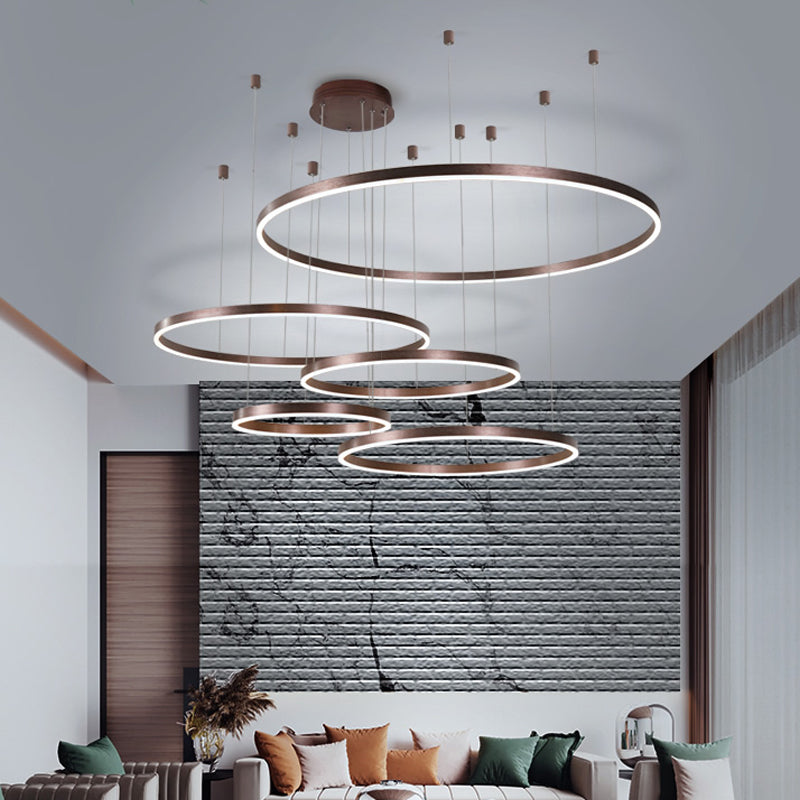 Lustre LED Colette Metal Bubble Ring