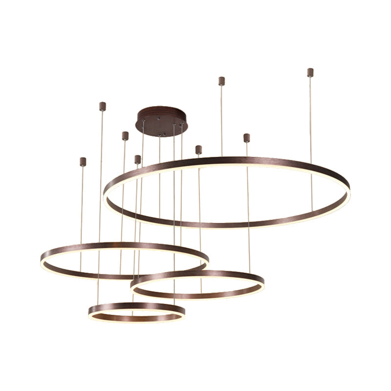 Lustre LED Colette Metal Bubble Ring