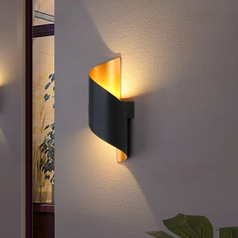 Léa Spiral LED Wall Light Sconce