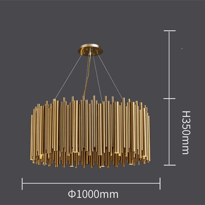 Adeline Golden Nest Chandelier Artisanal