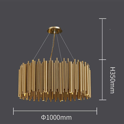 Adeline Golden Nest Chandelier Artisanal