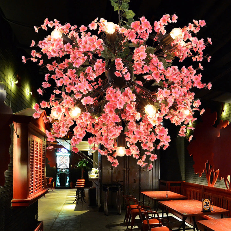 Colette Pink Starburst Blossom Suspension