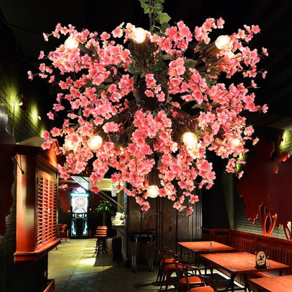 Colette Pink Starburst Blossom Suspension