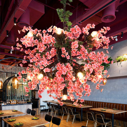 Colette Pink Starburst Blossom Suspension