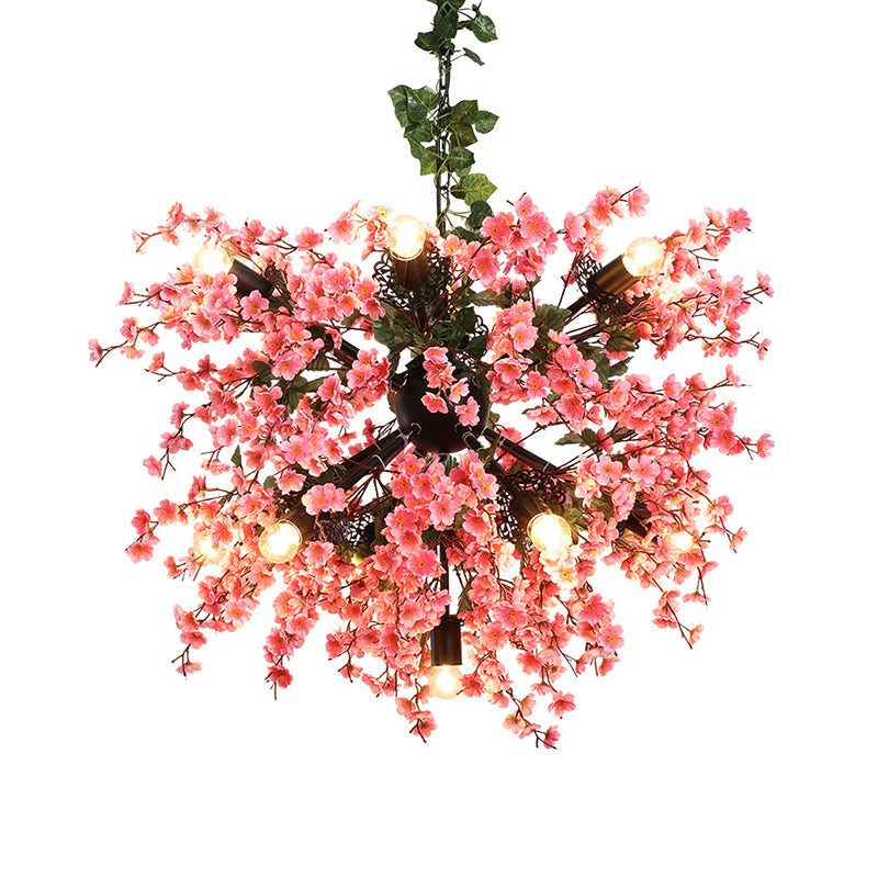 Colette Pink Starburst Blossom Suspension