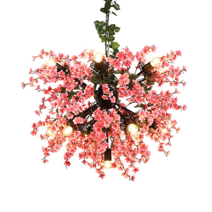 Colette Pink Starburst Blossom Suspension