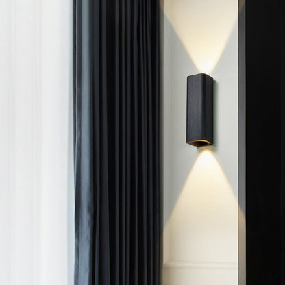 Aurélie Mini Column Wall Lamp – Metal Sconce, 4 Inch & Under