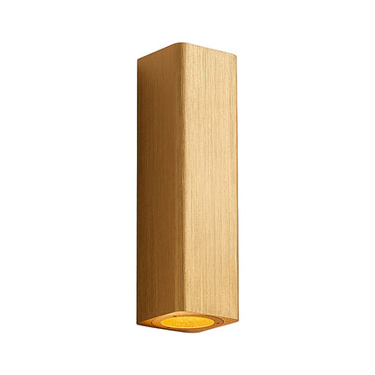 Aurélie Mini Column Wall Lamp – Metal Sconce, 4 Inch & Under