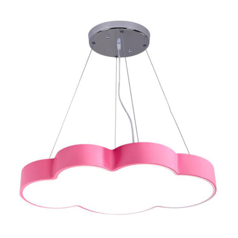 Suspension LED Enfant Acrylique Camille Cloud