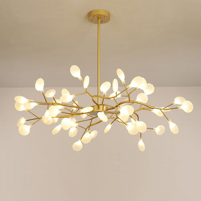 Auréliane Firefly Branch Chandelier Suspendu LED en Acrylique
