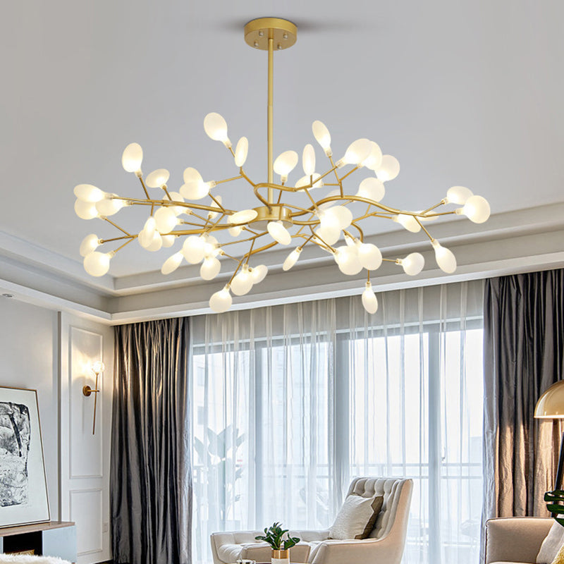 Auréliane Firefly Branch Chandelier Suspendu LED en Acrylique