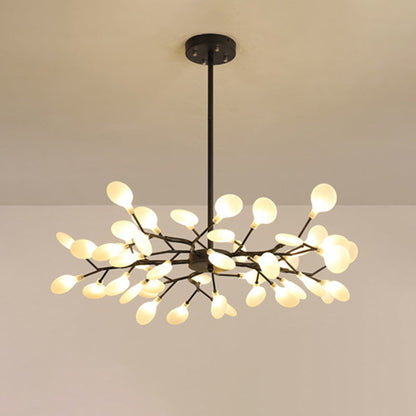 Auréliane Firefly Branch Chandelier Suspendu LED en Acrylique