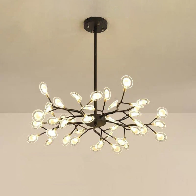 Auréliane Firefly Branch Chandelier Suspendu LED en Acrylique