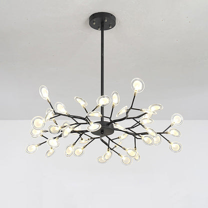 Auréliane Firefly Branch Chandelier Suspendu LED en Acrylique