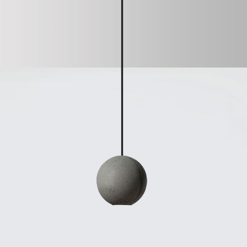 Suspension ronde en ciment Élodie