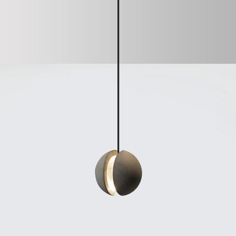Suspension ronde en ciment Élodie