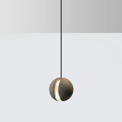 Suspension ronde en ciment Élodie