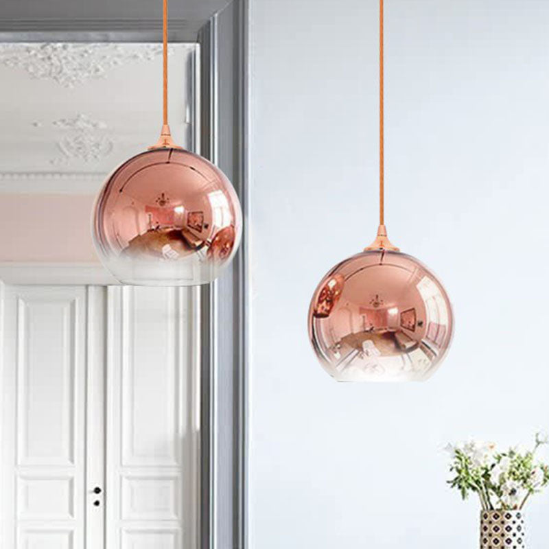 Suspension Noémie Globe en verre dégradé