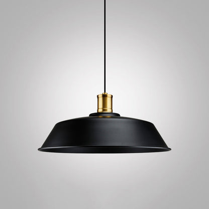 Noémie Suspension Industrielle Géométrique Noire Ampoule Unique