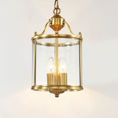 Lustre en verre cylindrique Sabrina