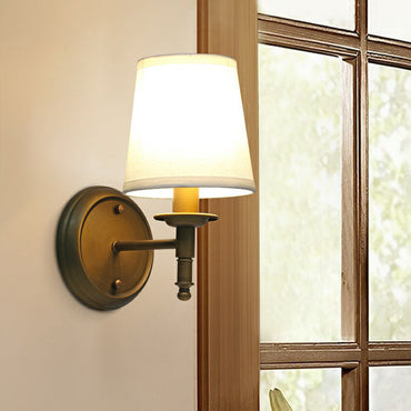 Maëlle Minimalist Cone Shade Wall Lamp