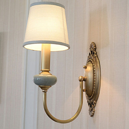 Applique murale Clémence Brass Swoop Arm