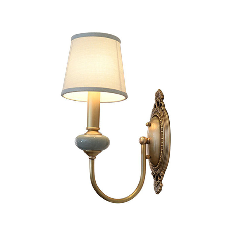 Applique murale Clémence Brass Swoop Arm