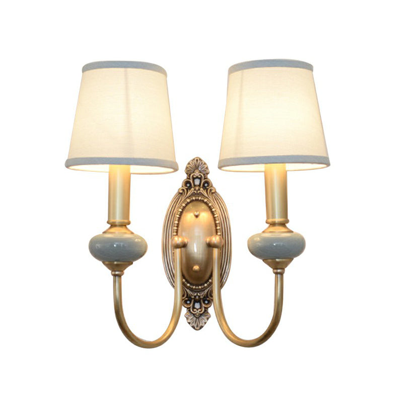 Applique murale Clémence Brass Swoop Arm