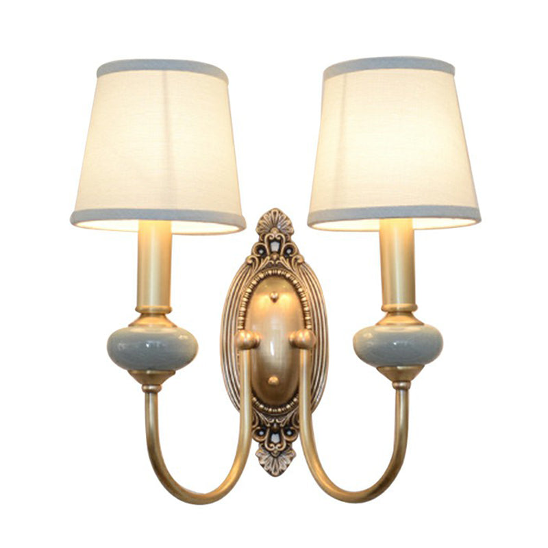 Applique murale Clémence Brass Swoop Arm