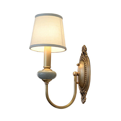 Applique murale Clémence Brass Swoop Arm