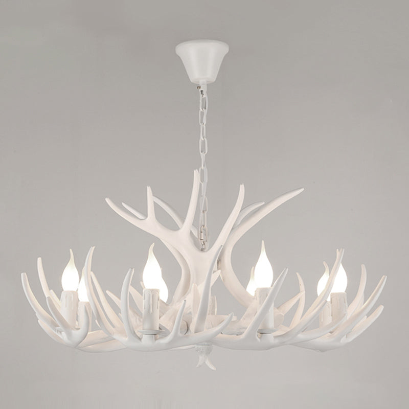 Madeleine Rustic Antler Candelabra Chandelier Pendant Light