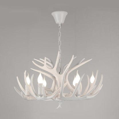 Madeleine Rustic Antler Candelabra Chandelier Pendant Light