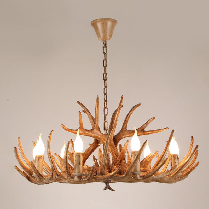 Madeleine Rustic Antler Candelabra Chandelier Pendant Light