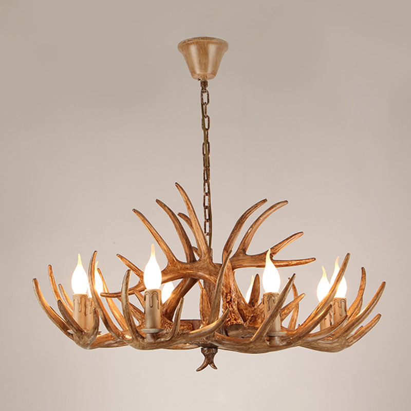 Madeleine Rustic Antler Candelabra Chandelier Pendant Light